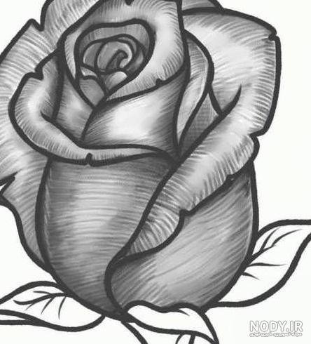  عکس نقاشی های سیاه و سفید