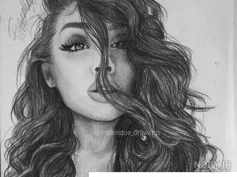  عکس نقاشی های سیاه و سفید