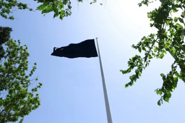  عکس پرچم مشکی سیاه برای استوری