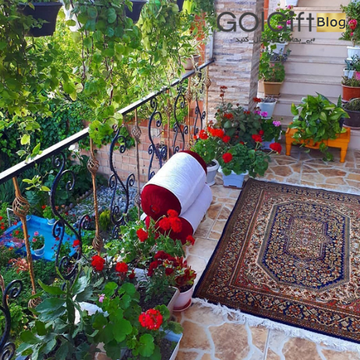  عکس گلدان شمعدانی زیبا برای استوری