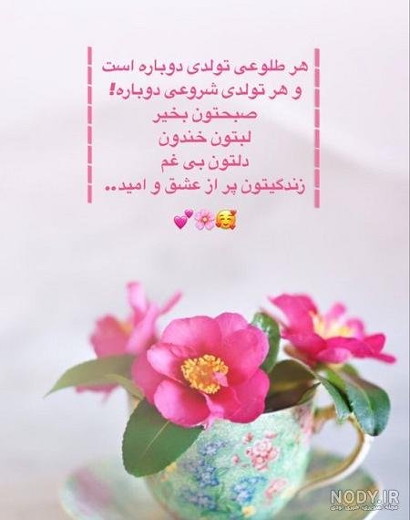  عکس استوری صبح دوشنبه تان سرشار از آرامش