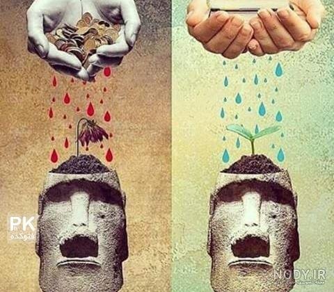  عکس مفهومی ذهن انسان