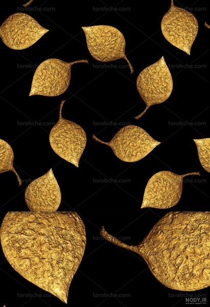  پس زمینه طلایی براق