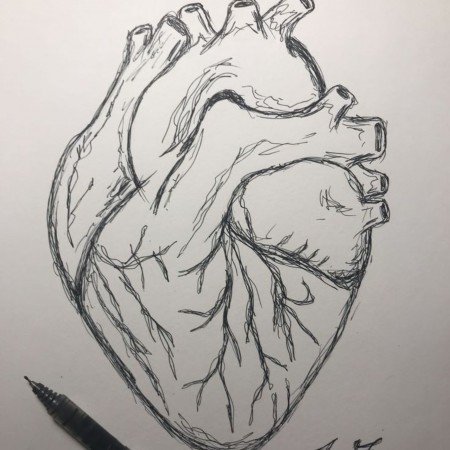  نقاشی مینیمال پینترست دارک