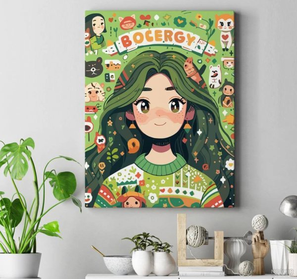  نقاشی مینیمال پینترست رنگی
