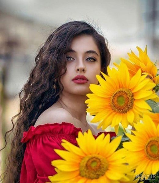  عکس دختر زرد کیوت