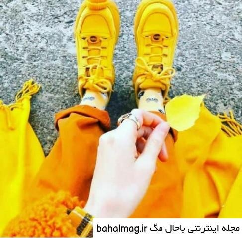  عکس پروفایل دخترونه زرد
