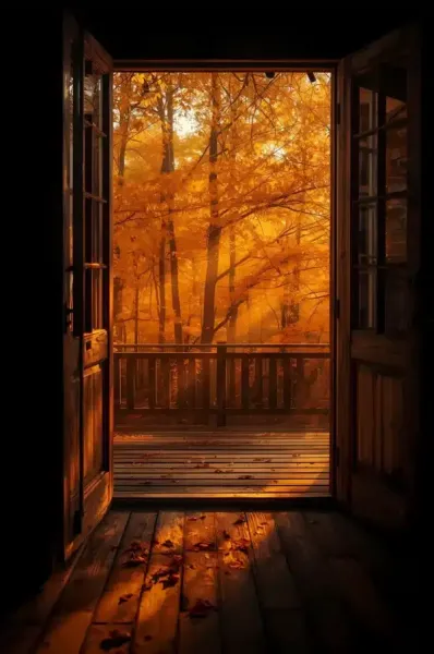  عکس طبیعت جنگل مه‌آلود HD