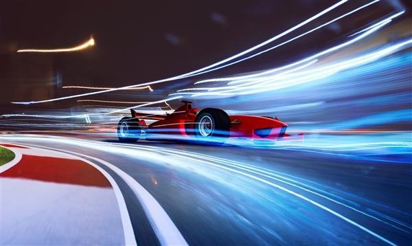  عکس ماشین اسپرت نئون