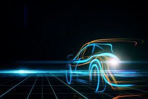  عکس ماشین اسپرت نئون