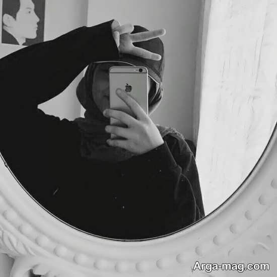  عکس دخترونه از پشت آینه