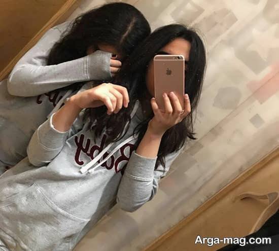  عکس دخترونه از پشت آینه