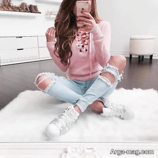  عکس دخترونه از پشت آینه