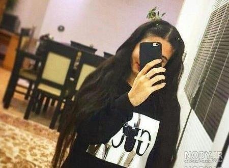  عکس دخترونه از پشت در آینه بدون چهره