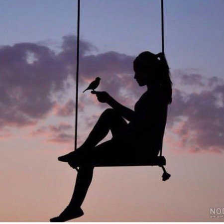  عکس فیک سایه دختر