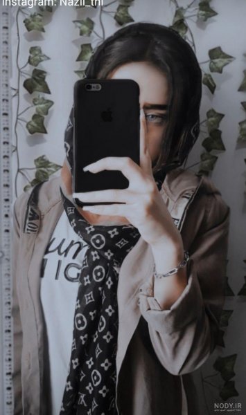  عکس پروفایل بدون چهره در آینه