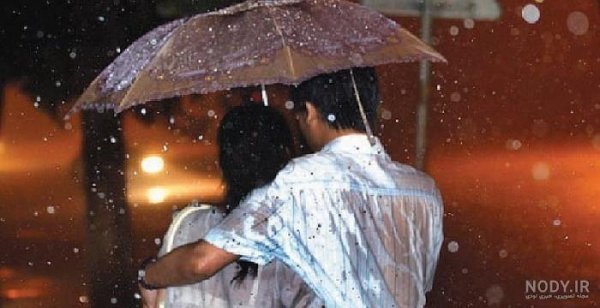  عکس خیابون بارانی شب بدون آدم