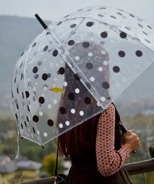  عکس دختر تنها در باران برای پروفایل