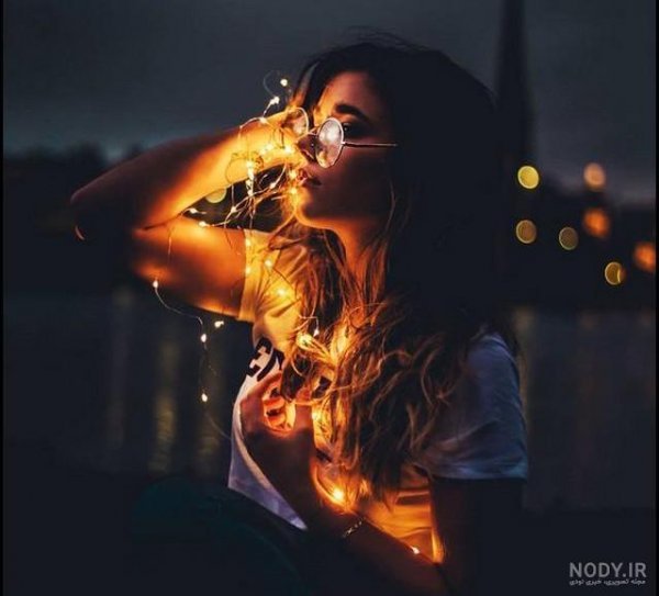 عکس مفهومی تنهایی در شب