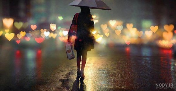  عکس باران و تنهایی