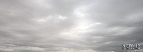  عکس آسمان ابری تاریک