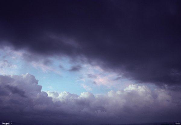 عکس آسمان ابری تاریک