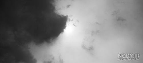  عکس آسمان ابری تاریک