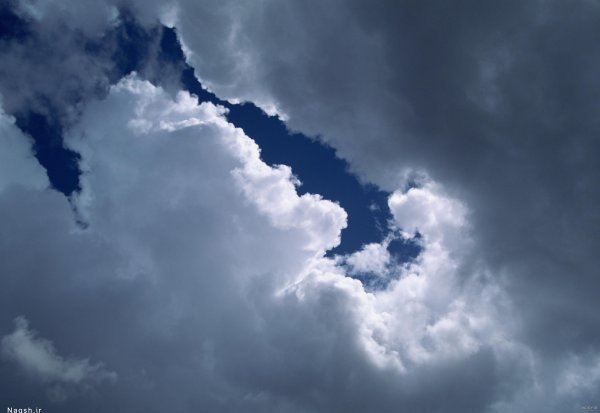  عکس آسمان ابری تاریک