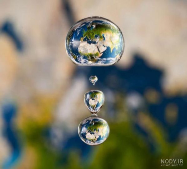  عکس قطره آب واقعی