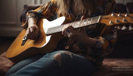  عکس گیتار برای پروفایل با کیفیت بالا