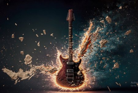  عکس گیتار برای پروفایل با کیفیت بالا