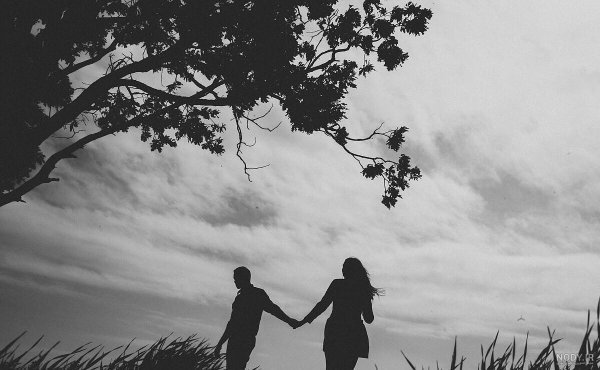  عکس سیاه و سفید دو نفره برای پروفایل