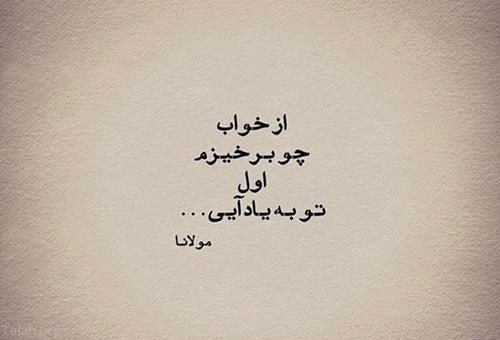  پروفایل اشعار مولانا در مورد زندگی