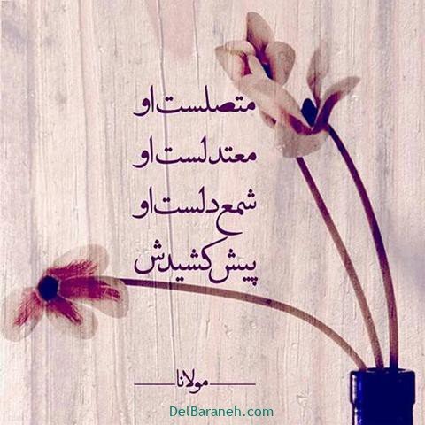  عکس پروفایل شعر معنادار مولانا