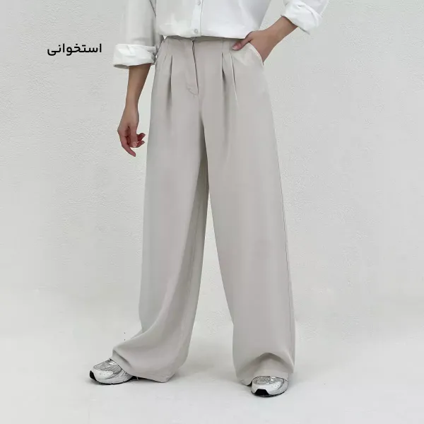  عکس شلوار فول بگ سیلک