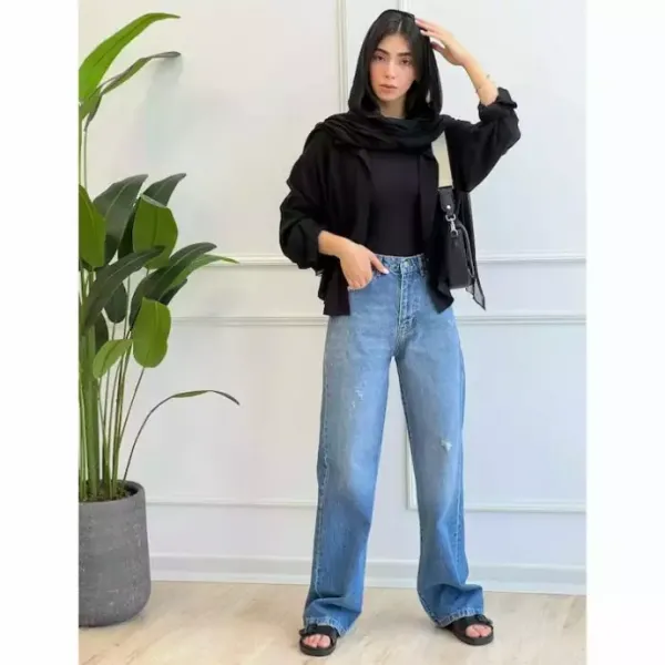 عکس استایل با شلوار جین