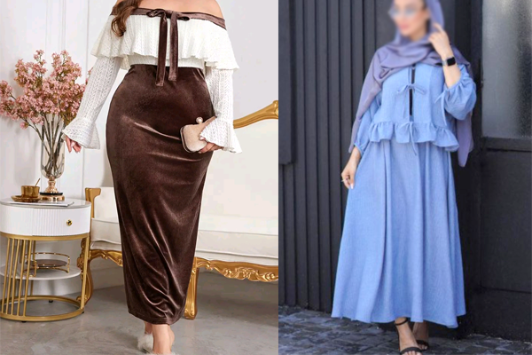  عکس شومیز دامن مجلسی اینستاگرام