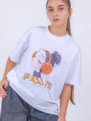  عکس تیشرت کارتونی زنانه