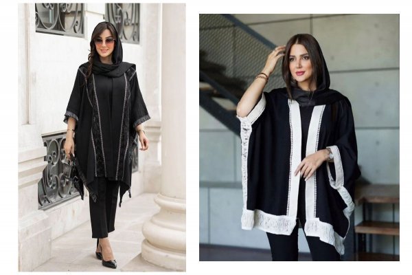 عکس تیپ مشکی دخترانه تابستانی