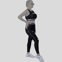 عکس لگ و نیم تنه ورزشی زنانه