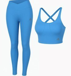  عکس ست نیم تنه و لگ ورزشی زنانه