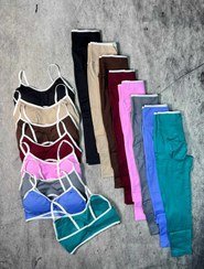 عکس تاپ و لگ ورزشی زنانه