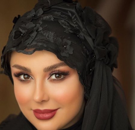 عکس کلاه مجلسی زنانه با حجاب