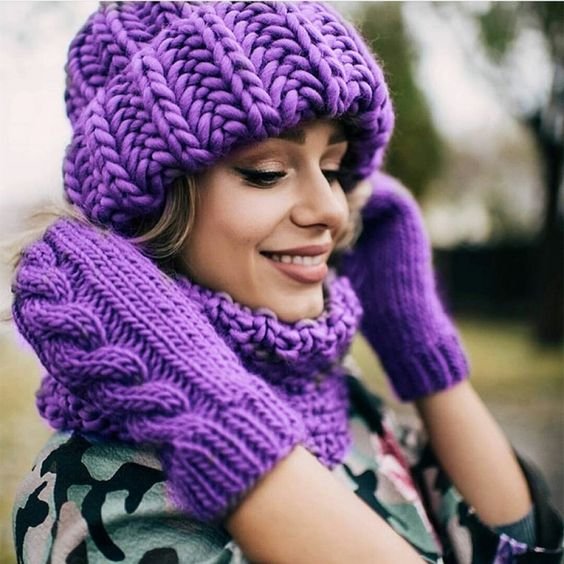 عکس مدل کلاه بافتنی دخترانه با قلاب