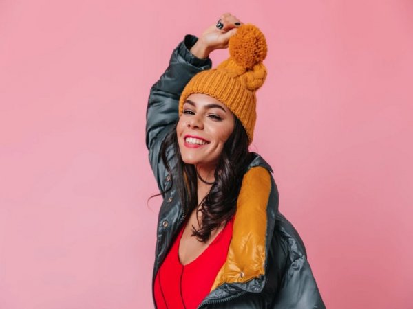  عکس مدل شال و کلاه بافتنی دخترانه جدید