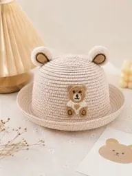 عکس کلاه رافیا بچگانه