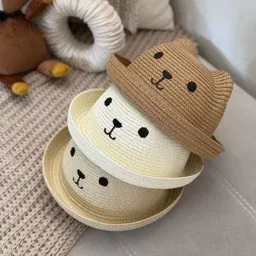  عکس کلاه رافیا بچگانه