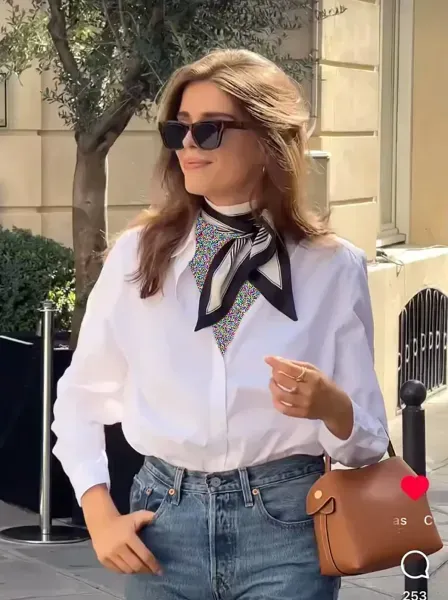عکس انواع دستمال گردن زنانه