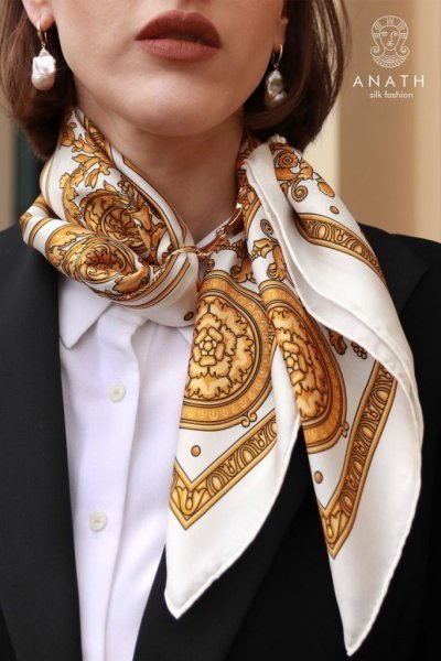  عکس انواع دستمال گردن زنانه