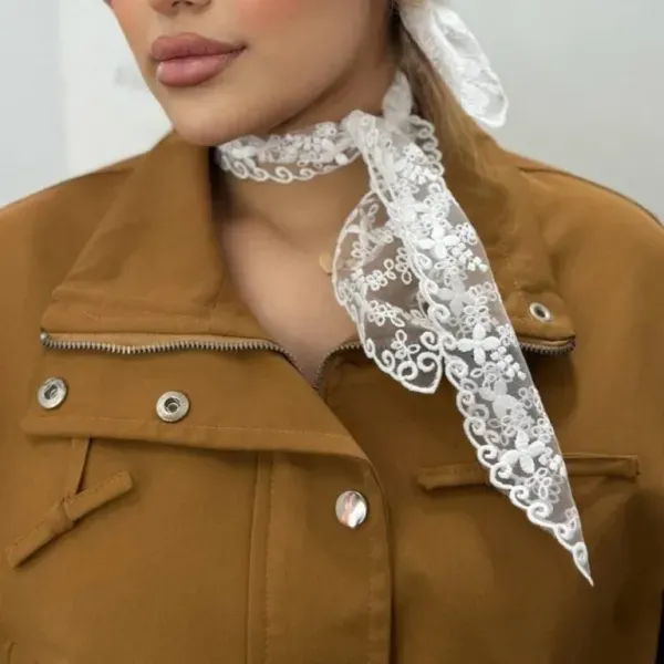  عکس دستمال گردن زنانه حریر